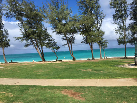 Hawaii - Waimanalo beach park