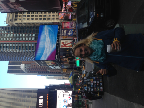 Times Square - Precies zo als het 24/7 is daar, altijd madness!