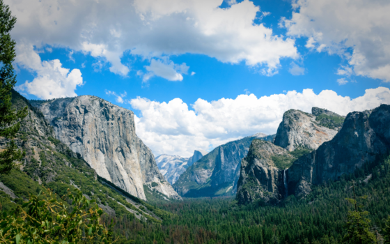 Yosemite National Park - Tunnelview in het mooiste natuurpark