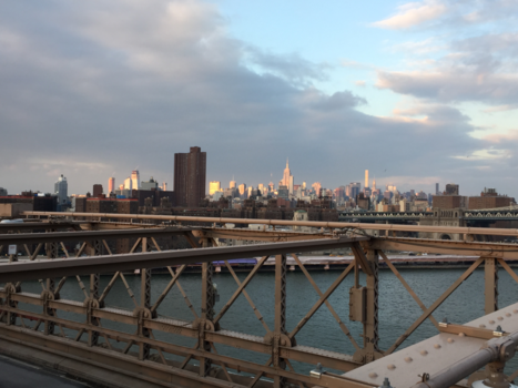 New York - Brooklyn bridge view