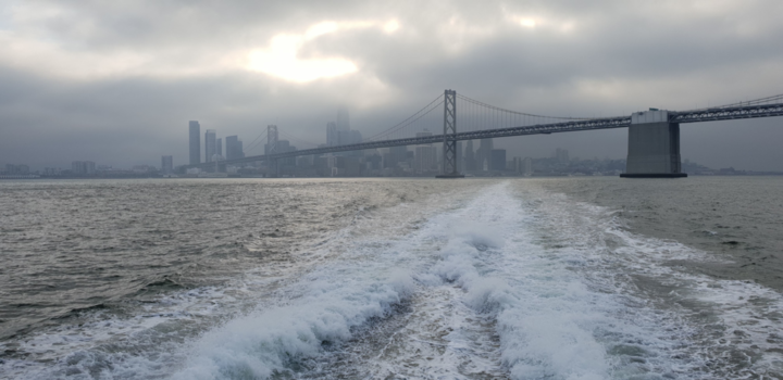 San Francisco - Met de boot weg van dan francisco
