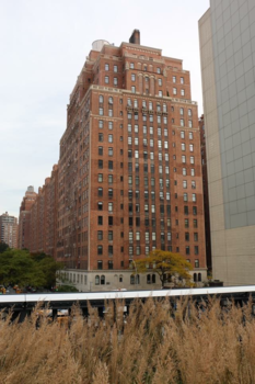 New York - Prachtig gebouw langs High Line Park