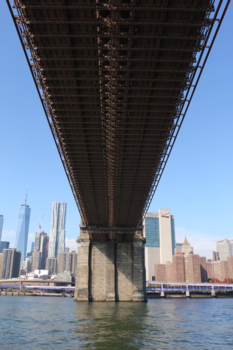 New York - Onder de Brooklyn Bridge