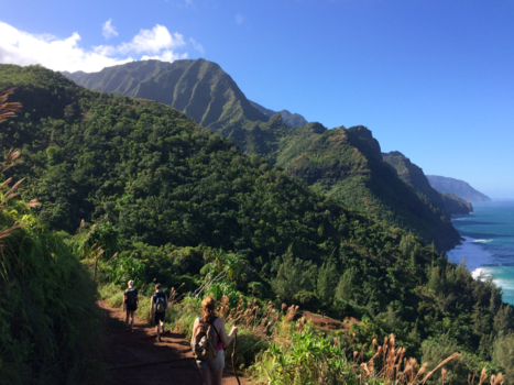Kauai - Hike langs Napali coast