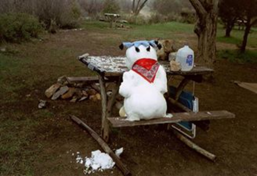 Zion National Park - Dutch snowman in ZION