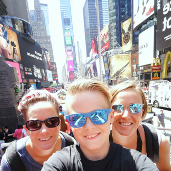 Times Square - Best moment ever!