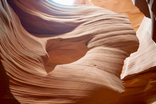 Antelope Canyon - Woman in the wind