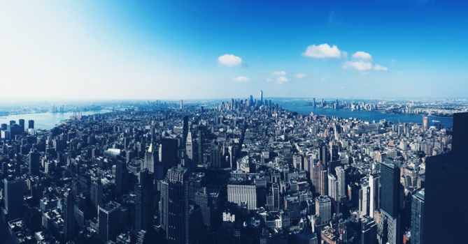 New York - Manhattan from the top