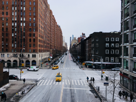 New York - Freezing cold New York