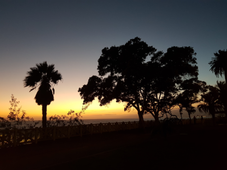 Santa Monica - Beautiful sunset Santa Monica, Los Angeles