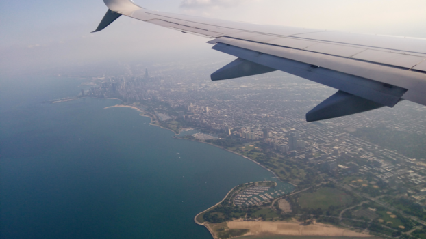 Chicago - Lucht foto van Chicago