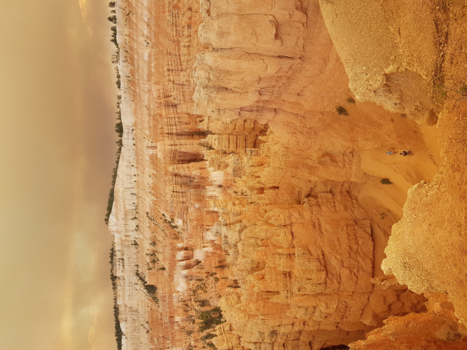 Bryce Canyon National Park - Bryce Canyon in de rook