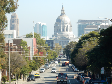 San Francisco - Mooi doorkijkje in San Francisco.