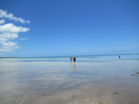 Key West - Lopend naar het water