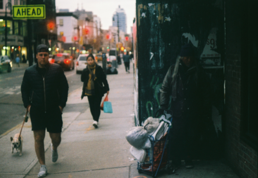 New York - In the shadow of NYC - analoog