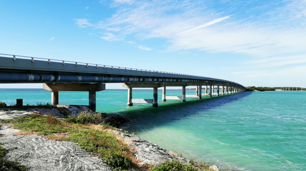 Florida - Amazing view on the US 1 Overseas Highway