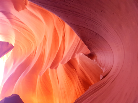 Antelope Canyon - Natural colours