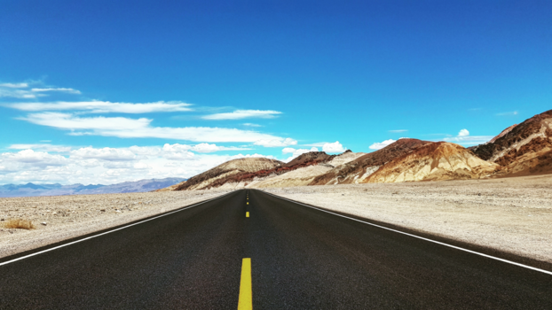 Death Valley National Park - "The road to success is always under construction!"
