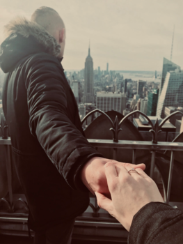 New York - Engagement skyline New York