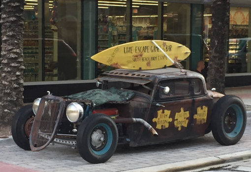 Miami Beach - Driving & surfing