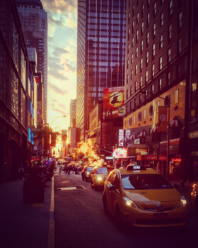 New York - NYC • Golden Rush hour....