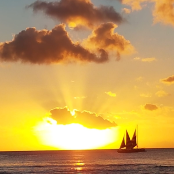 Oahu - Sunset on Oahu