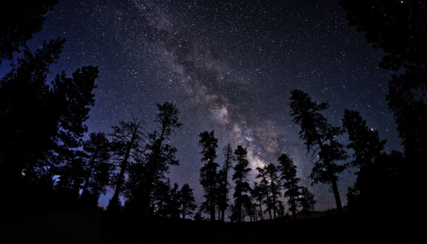 Bryce Canyon National Park - Melkweg vanuit Bryce Canyon