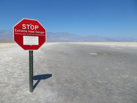 Death Valley National Park - Dangerous hot