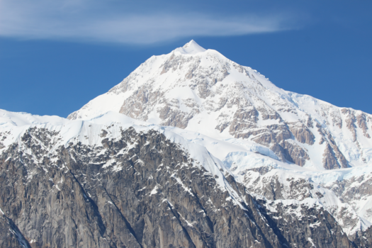 Alaska - Mount Denali ( MC Kinley) vanuit de lucht