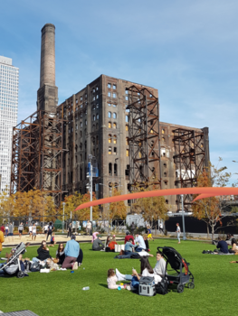 New York - Een oud pakhuis wordt opgeknapt