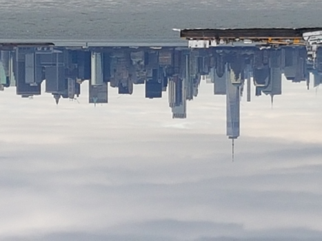 New York - De skyline van Manhattan