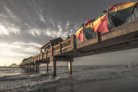 Florida - Sunset at Pier 60 in Clearwater
