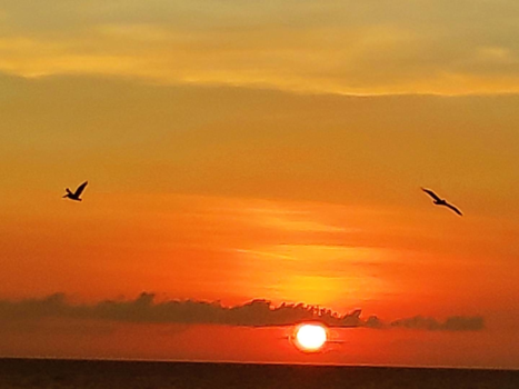 Columbia - Zonsondergang