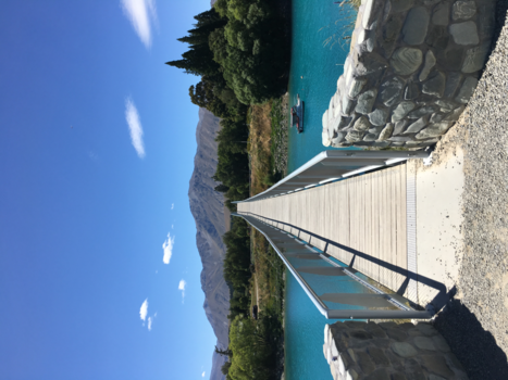 New York - Brug naar de blauwe bergen in New Zealand