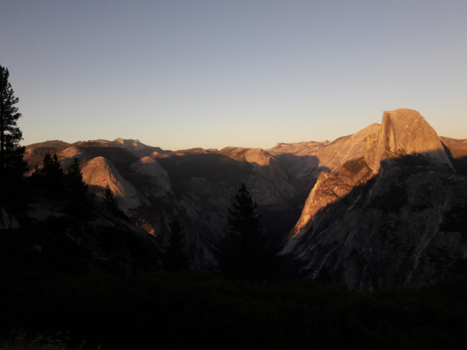 Yosemite National Park - laatste zon