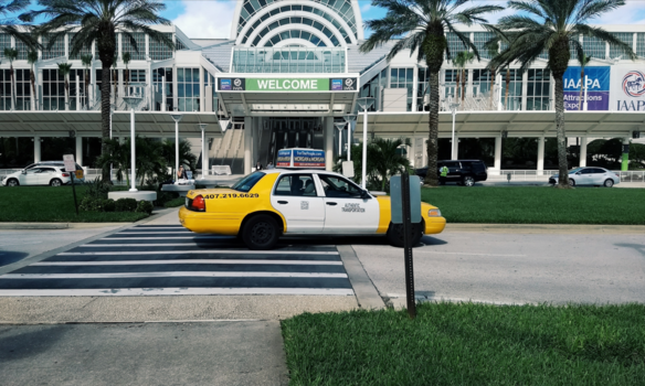 Orlando - The yellow cab