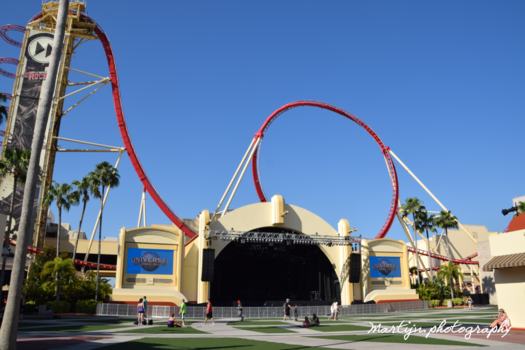 Universal Studios Orlando - Mooi groot uitrust plein