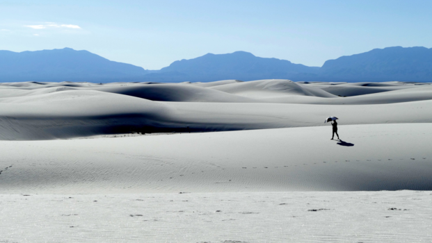 New Mexico - De kristallen schitteren in White Sandd NP
