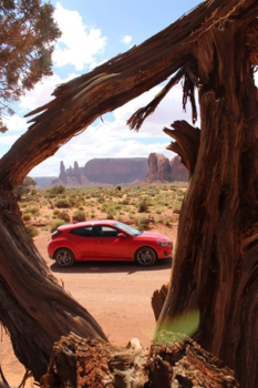 Utah - me and my red devil in Monument Valley