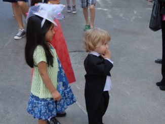 New York - Ook de kleintje doen mee