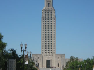 Louisiana - State Capitol in downtown Baton Rouge