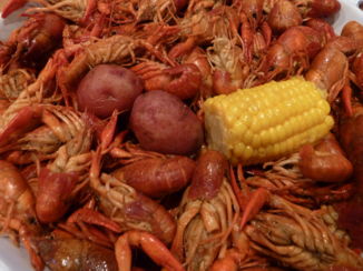 Louisiana - Boiled crawfish