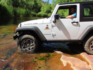 Sedona - Voetjes afkoelen