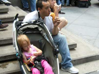 New York - Hotdog eten in NYC