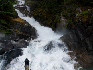 Amerika - Waterval, tijdens een boottripje