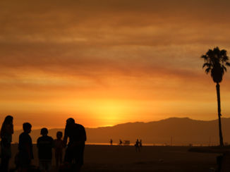 Amerika - Warme zonsondergang