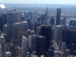 New York - Vanaf the empire state building