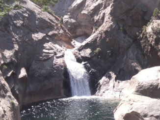 Amerika - waterval Sequoia Park