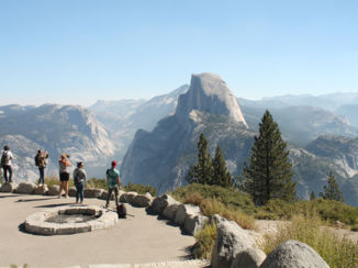 Amerika - Begin Panorama Trail Yosemity
