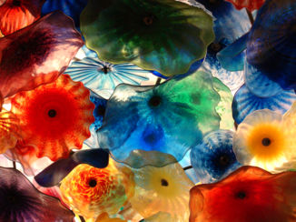 New York - Glasdecoratie in "Palacio" in Las Vegas